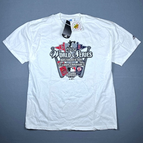adidas Other - 2004 World Series Boston Red Sox vs St Louis Cardinals T-Shirt Mens XL NWOT